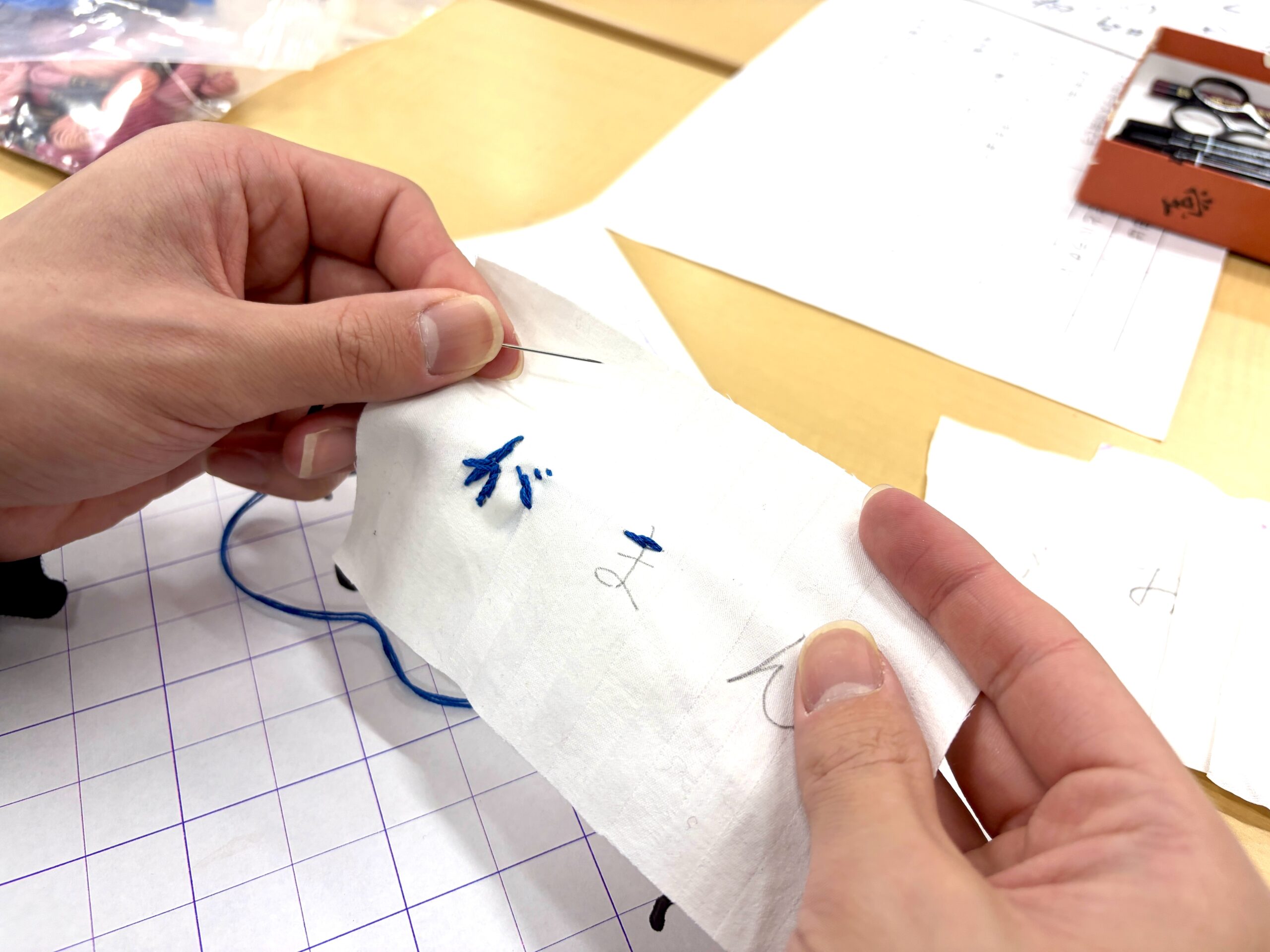 西尾美也さんワークショップ「声を縫う」に参加